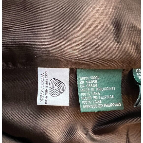 LAUREN Ralph Lauren Houndstooth Wool Equestrian Blazer Jacket  Women's 6  Riding - Picture 8 of 11